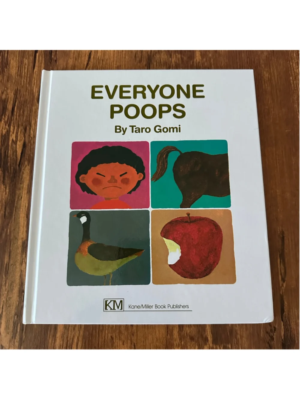 Everyone Poops Hardcover Taro Gomi Kane Miller Children's Classic Book